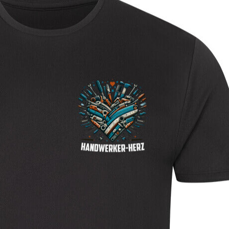 Handwerker-Herz - DryTec Shirt