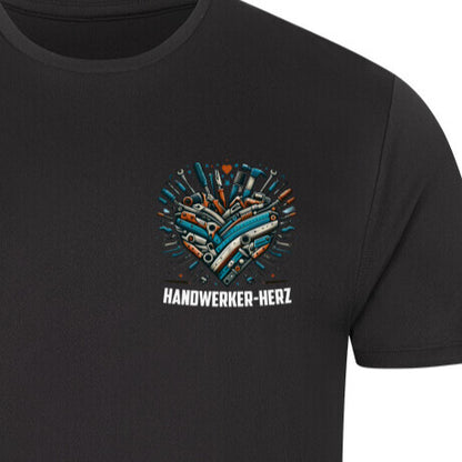 Handwerker-Herz - DryTec Shirt
